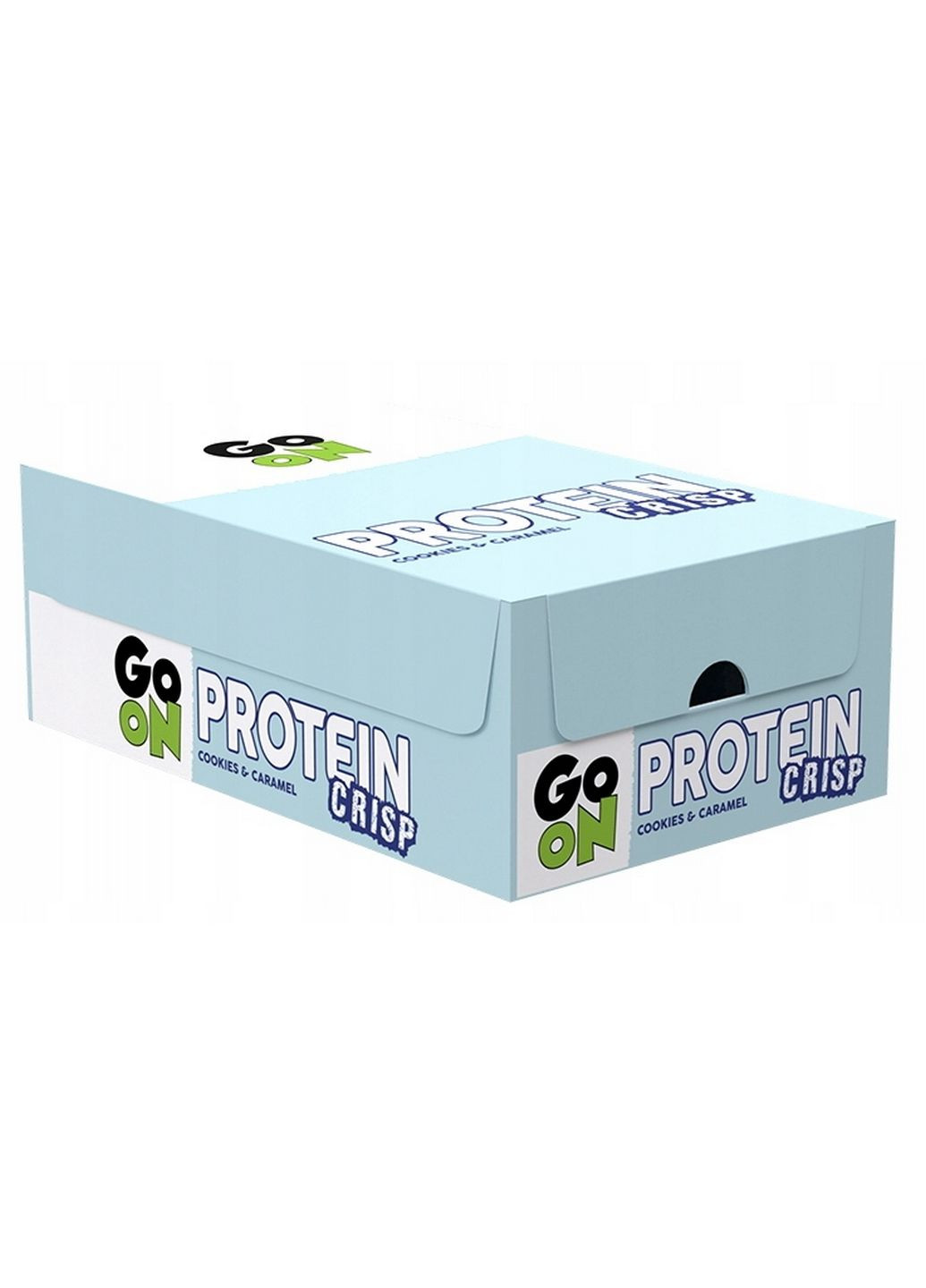 Батончик Protein Crisp Bar, 24*50 грамм Карамель-печенье Go On Nutrition (293338242)