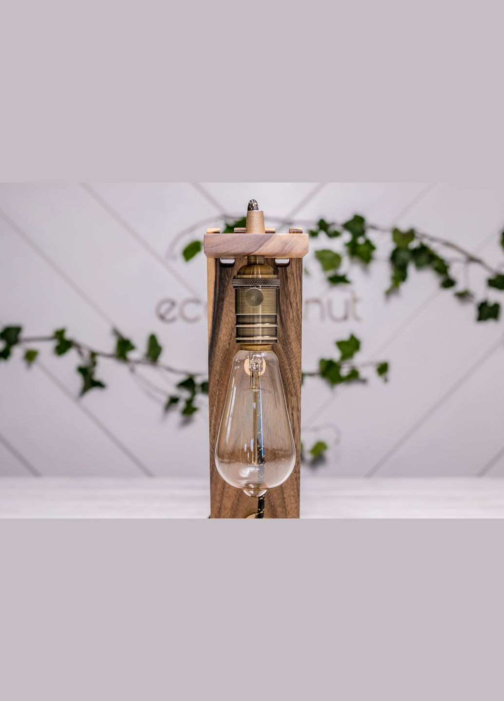 Аксессуар «Лампа Эдисона» Подарок в стиле лофт EcoWalnut (293083548)