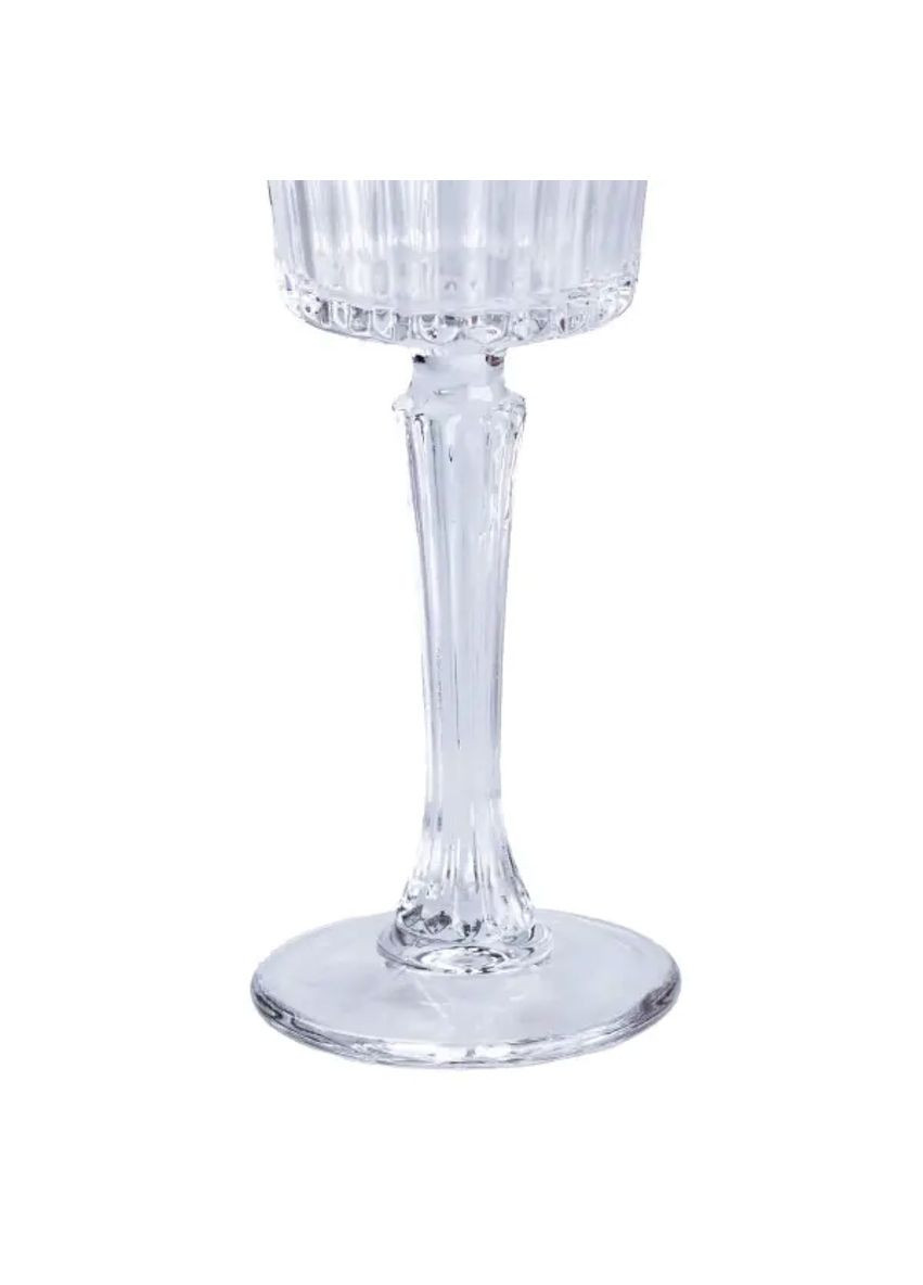 Набор бокалов для вина 6 штук прозрачные на высокой ножке для праздника и подарка ProDobro (364193125)