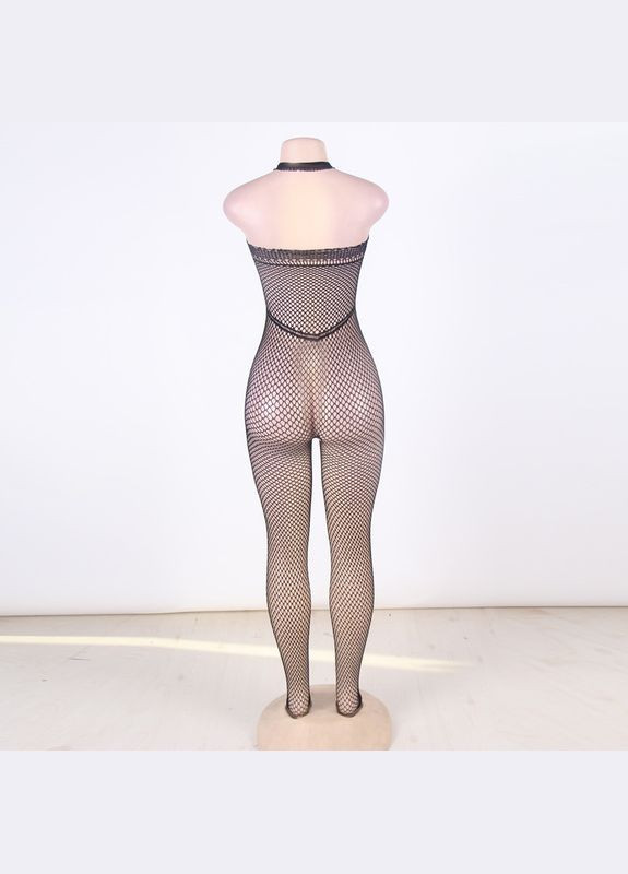 Комбинезон сетка с открытой спиной Star Night черный XS-M No Brand (303883895)