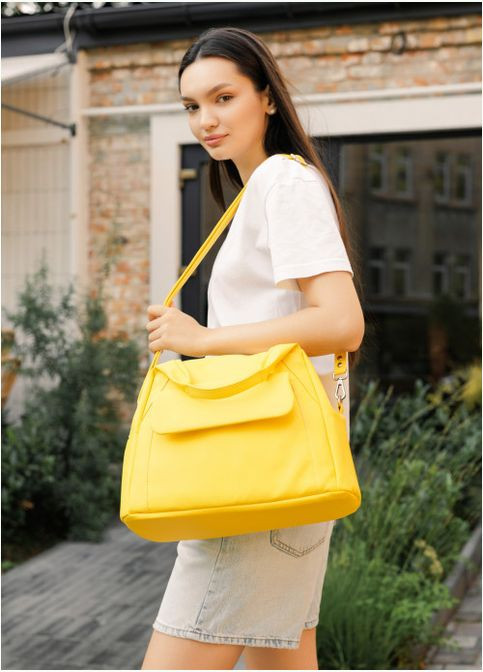 Cпортивная сумка Vogue BKS желтая (R-90153028-VS) Sambag (302450138)