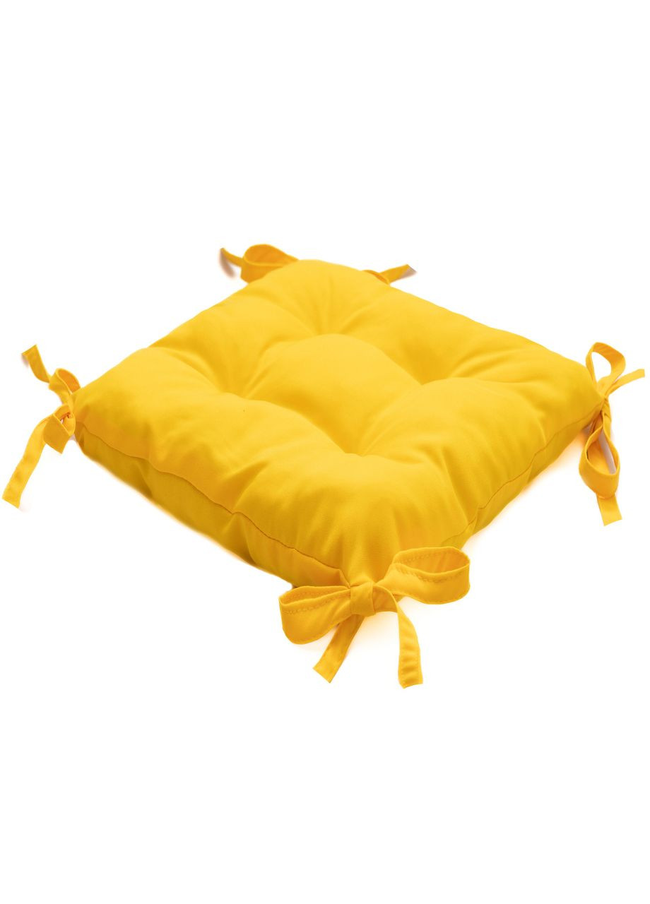 Подушка для крісла см жовтий No Brand (324828755)
