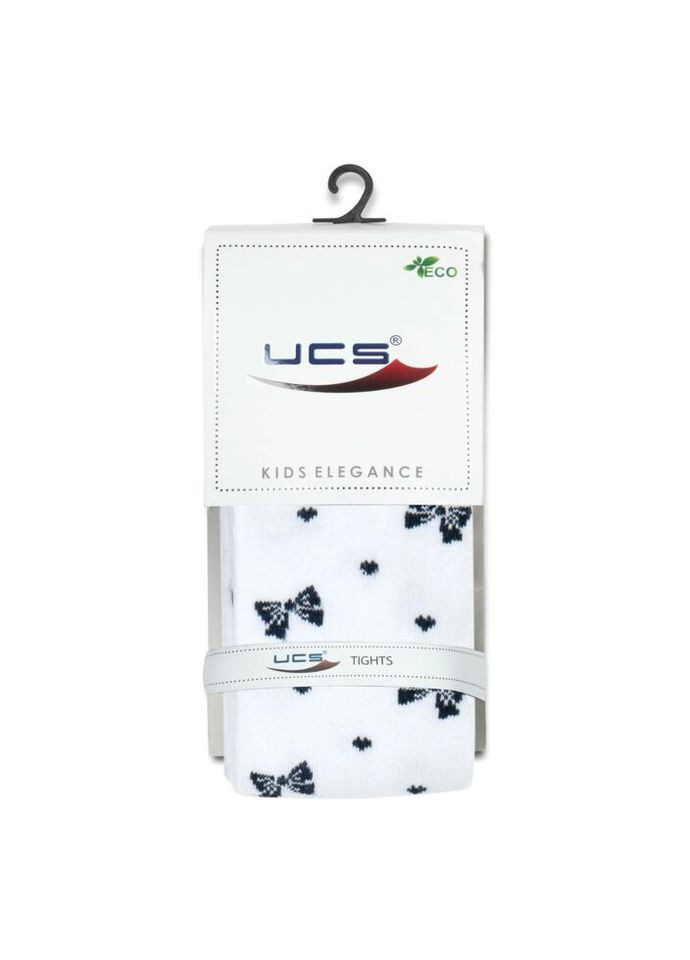 Колготки с бантиками (M0C0301-2034-5G-white) UCS SOCKS (301142637)