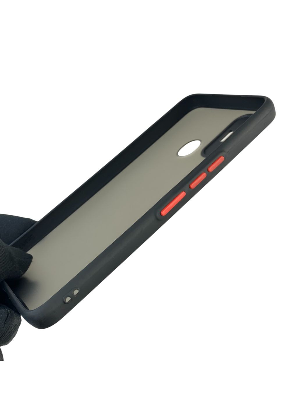 Чехол для телефона Spark 7 Go (KF6m) с 3D принтом бантиков с высокими бортами на техно спарк 7 го черный Tecno (366390424)