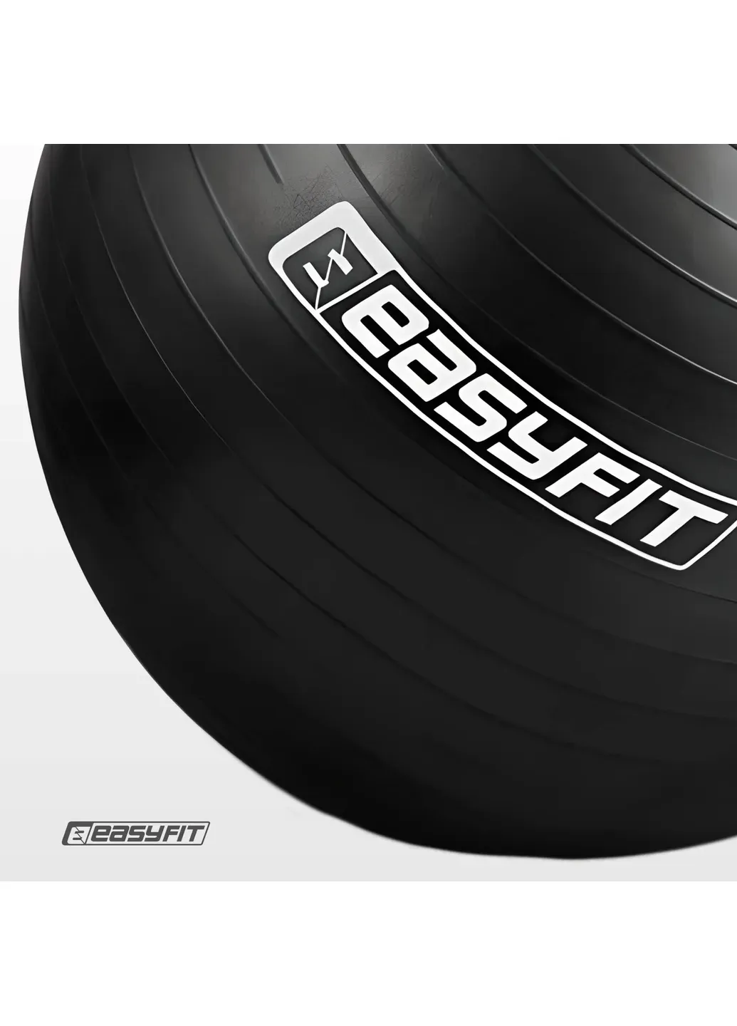 Фитбол BalanceBall 85 см черный (гимнастический мяч для фитнеса, упражнений и тренировок) EasyFit (406997239)
