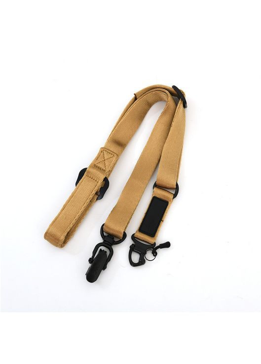 Тактичний одноточковий двоточковий ремінь HB-042 MS2 койот No Brand (306709522)