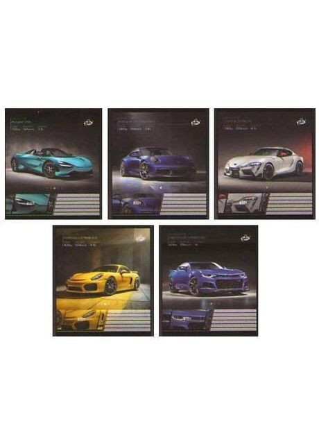 Тетрадь 18 листов линейка "Бриск"/ Авто мечты Бріск (342417260)