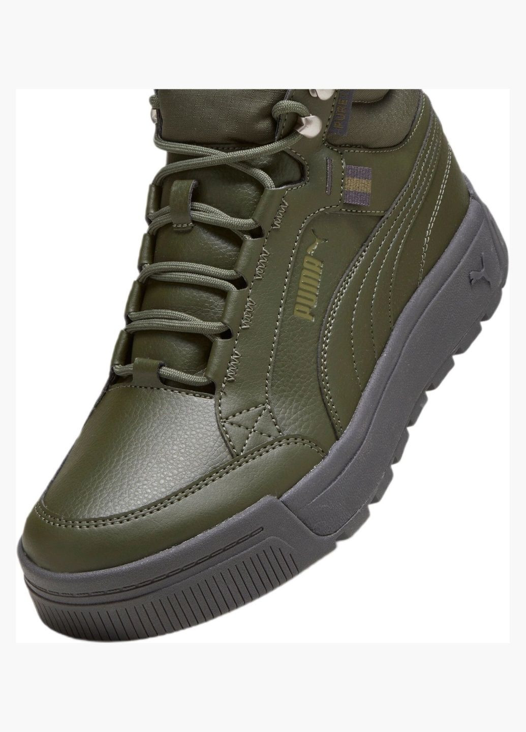 Зелені кросівки чоловічі tarrenz sb iii puretex green 393930-03 Puma