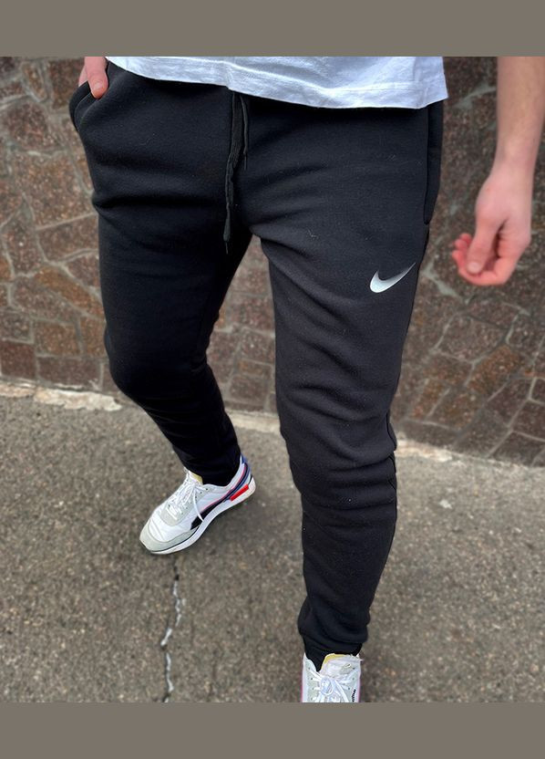 Штани чоловічі теплі з кишенями, тринитка No Brand (316515398)