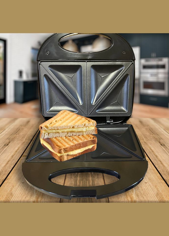Мультимейкер сэндвичница гриль Sandwich maker Silvercrest DC-03, 750 Вт No Brand (334011278)