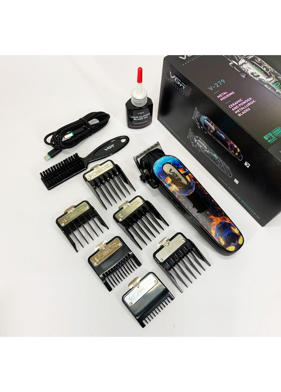 Акумуляторна машинка для стрижки V-279 RED VGR (364666055)