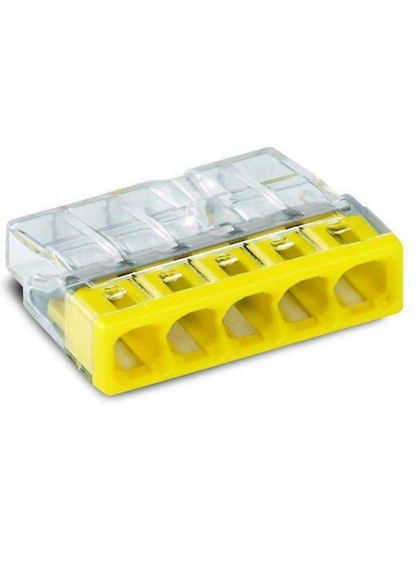 Клемма 5*2,5 желтая 2273-205 WAGO (340535051)