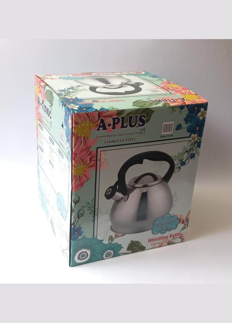 Чайник Econom зі свистком 3,0 л WK-1374 A-Plus (301941356)