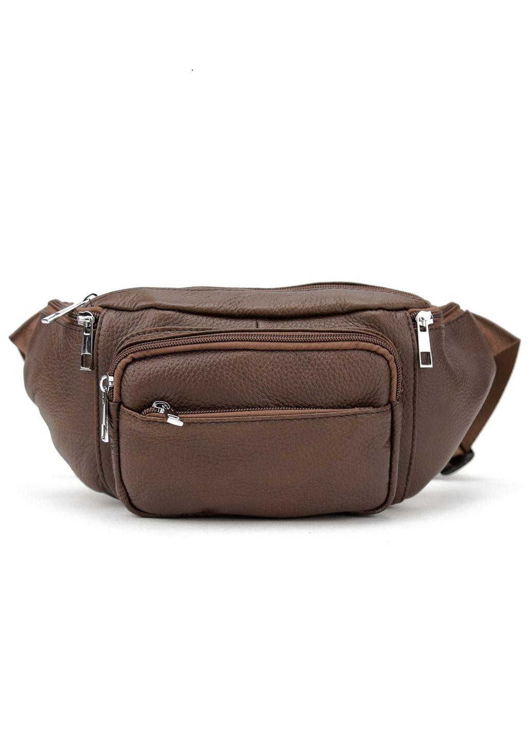 Чоловіча зручна сумка на пояс бананка через плече з натуральної шкіри флотар RoyalBag M56-2030 (338889877)