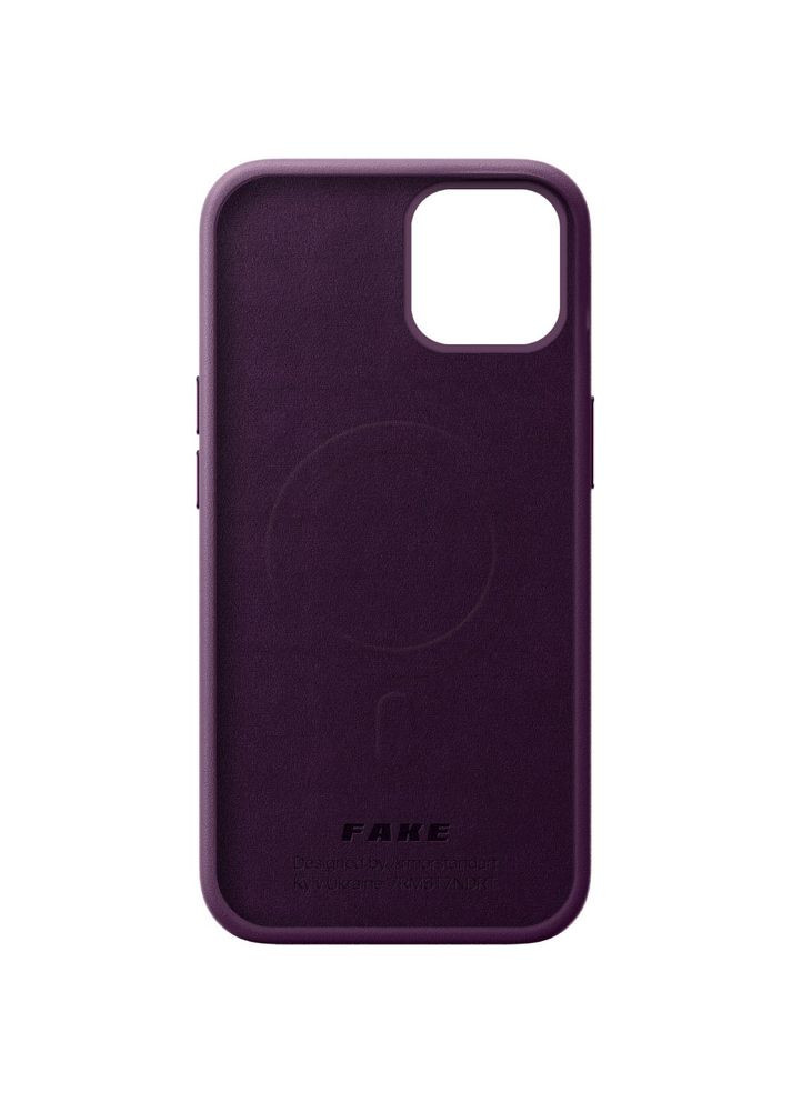 Чехол FAKE Leather Case для Apple iPhone 13 Pro Max Dark Cherry (ARM61380) ArmorStandart (322908630)