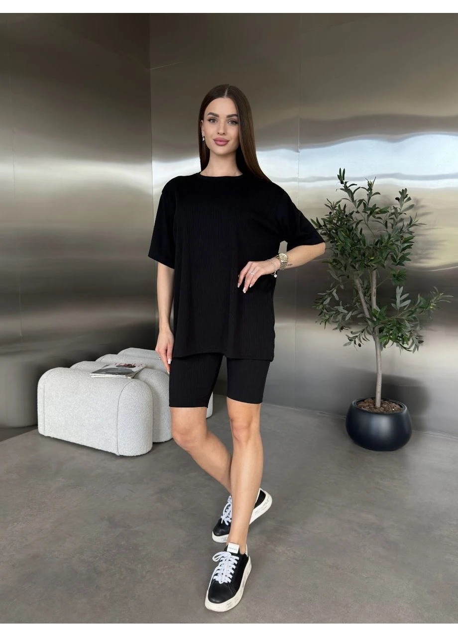 Костюм повседневный женский велосипедки+футболка Fashion (391460197)