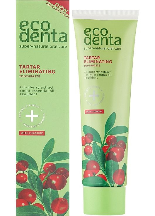 Освіжальна зубна паста від нальоту 2in1 Refreshing Anti-Tartar Toothpaste 100ml (579035-31022278) Ecodenta (368609615)