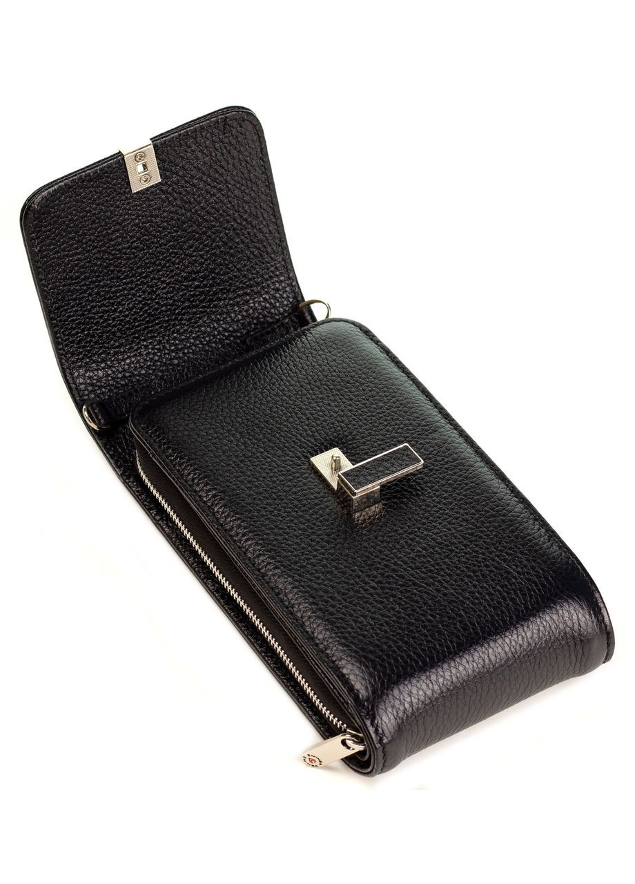 Шкіряна сумка гаманець на шию 40241-37-1 з відділенням для телефону Eminsa (261481732)