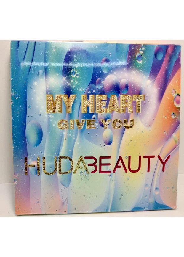 Набір гліттерів для повік My Heart Give You 16 відтінків Huda Beauty (392949354)