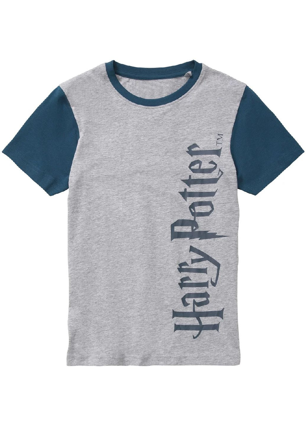 Сіро-синя всесезон пижама (футболка, шорти) футболка + шорти Harry Potter