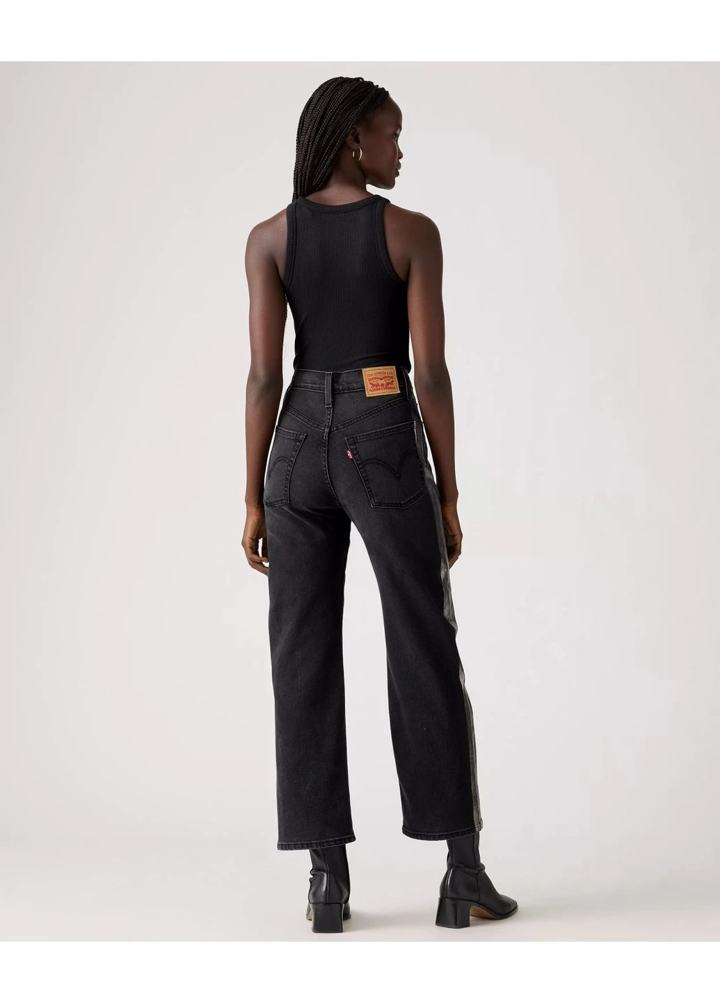 Джинсы Ribcage Straight Ankle Levi's - (382049794)
