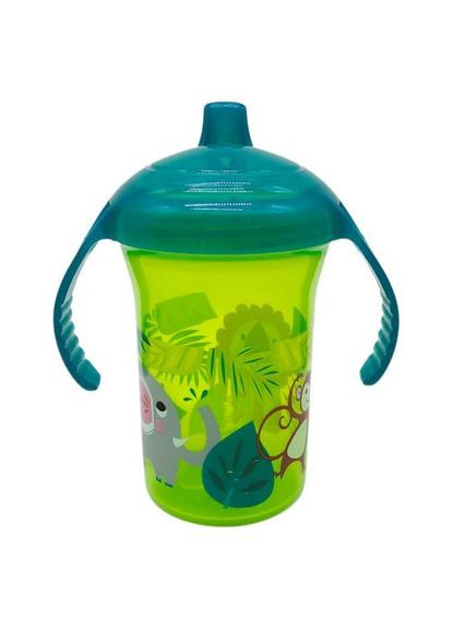 Поїльник-непроливайка, 250 мл (ЗЕЛЕНА) Mega Zayka (371684307)