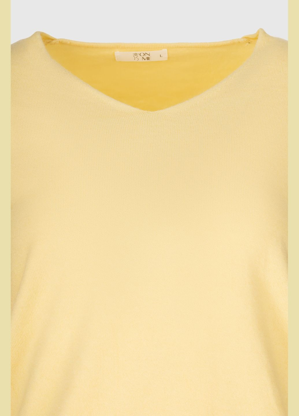 Жовтий демісезонний пуловер пуловер No Brand