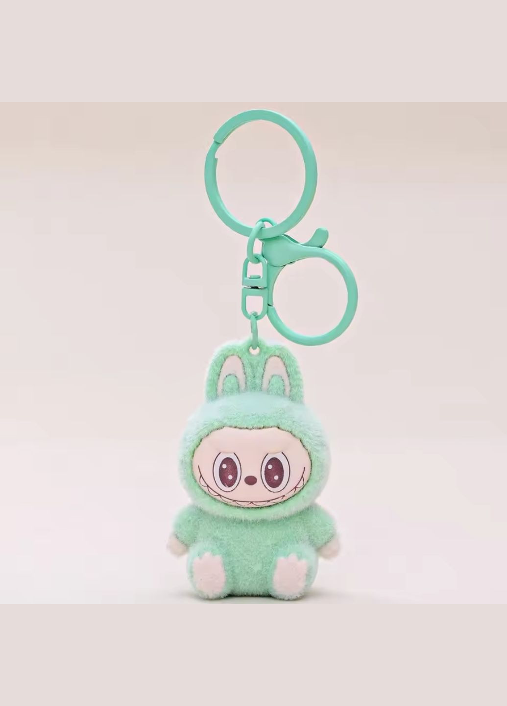 Брелок Лабубу, Labubu міні брелок для ключів 6см. М'який брелок Лабубу для сумок, ключів, рюкзаків САЛАТОВИЙ No Brand (342080421)