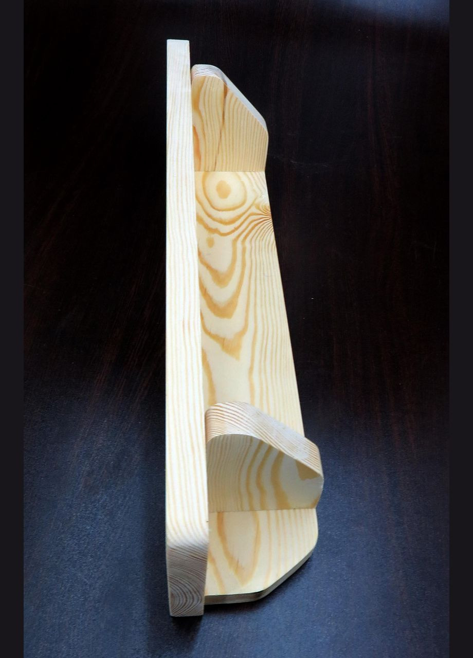 Настенная книжная полка из дерева Мартин бланже (КПГ-001501) No Brand (328073190)