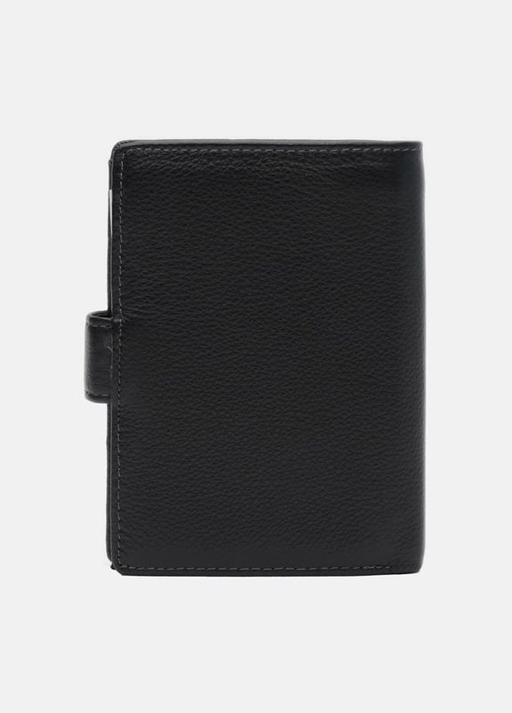 Чоловічий шкіряний портмоне k1014-Abl-black Ricco Grande (323593415)