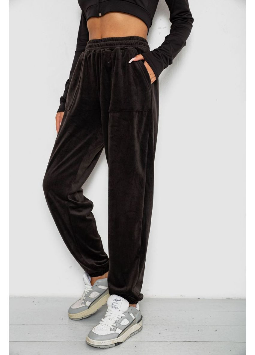 Спортивні штани велюрові жіночі на флісі,, 238R58647-3 Ager (363127696)