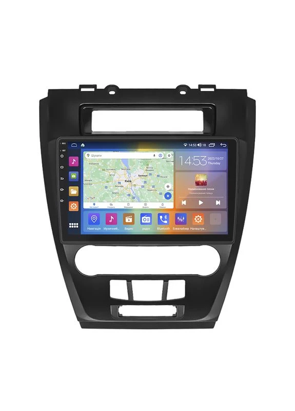 Штатная магнитола для Ford Fusion I Рестайлинг 2009-2012 экран 10" 2/32Gb CarPlay 4G Wi-Fi GPS Prime Lesko (378895428)