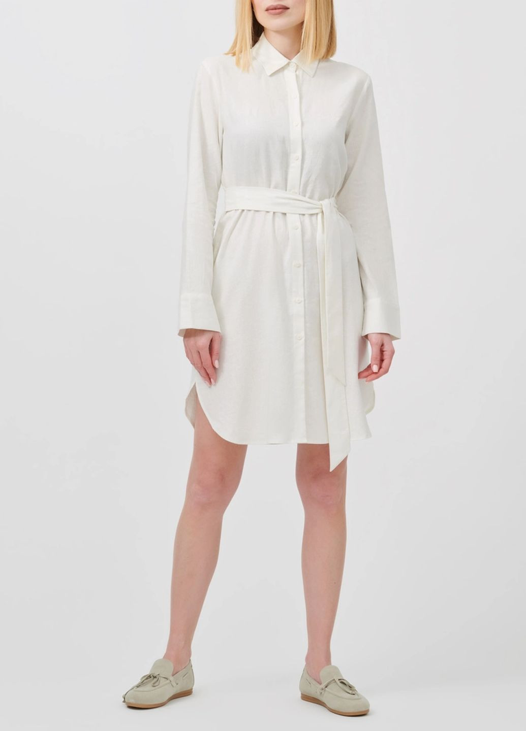 Білий сукня Emporio Armani