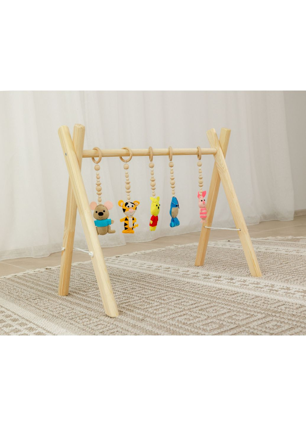 Мобіль дерев'яний підлоговий Бебі Джим XRMASTER Вінні Пух No Brand (350313859)