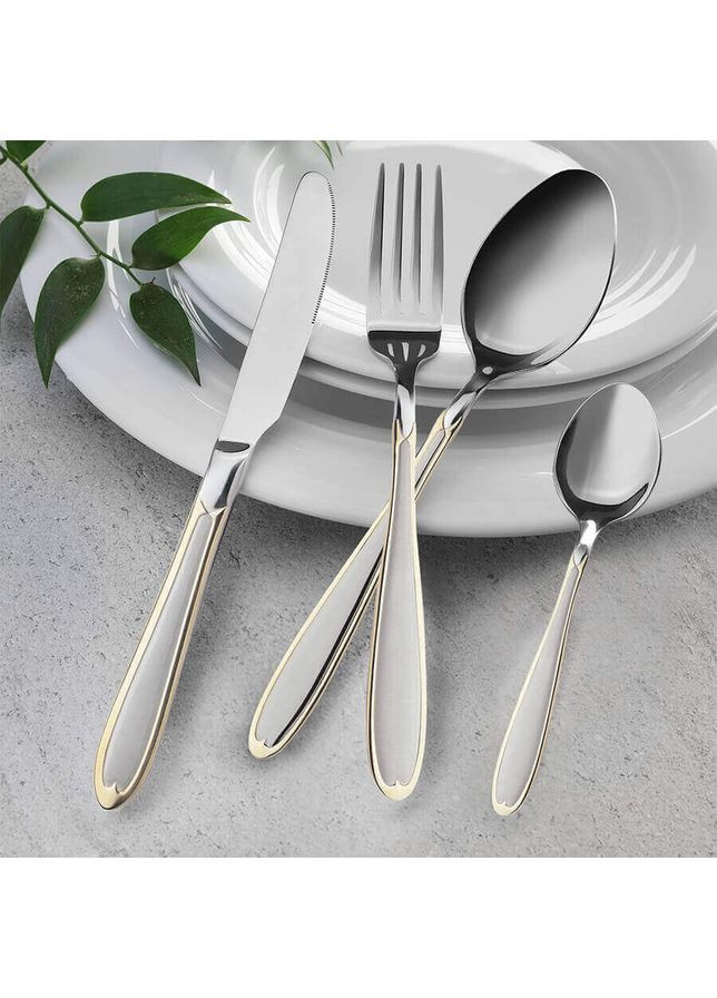 Набір столових приладів MR-1515G-72 72 предмети Maestro (369014160)