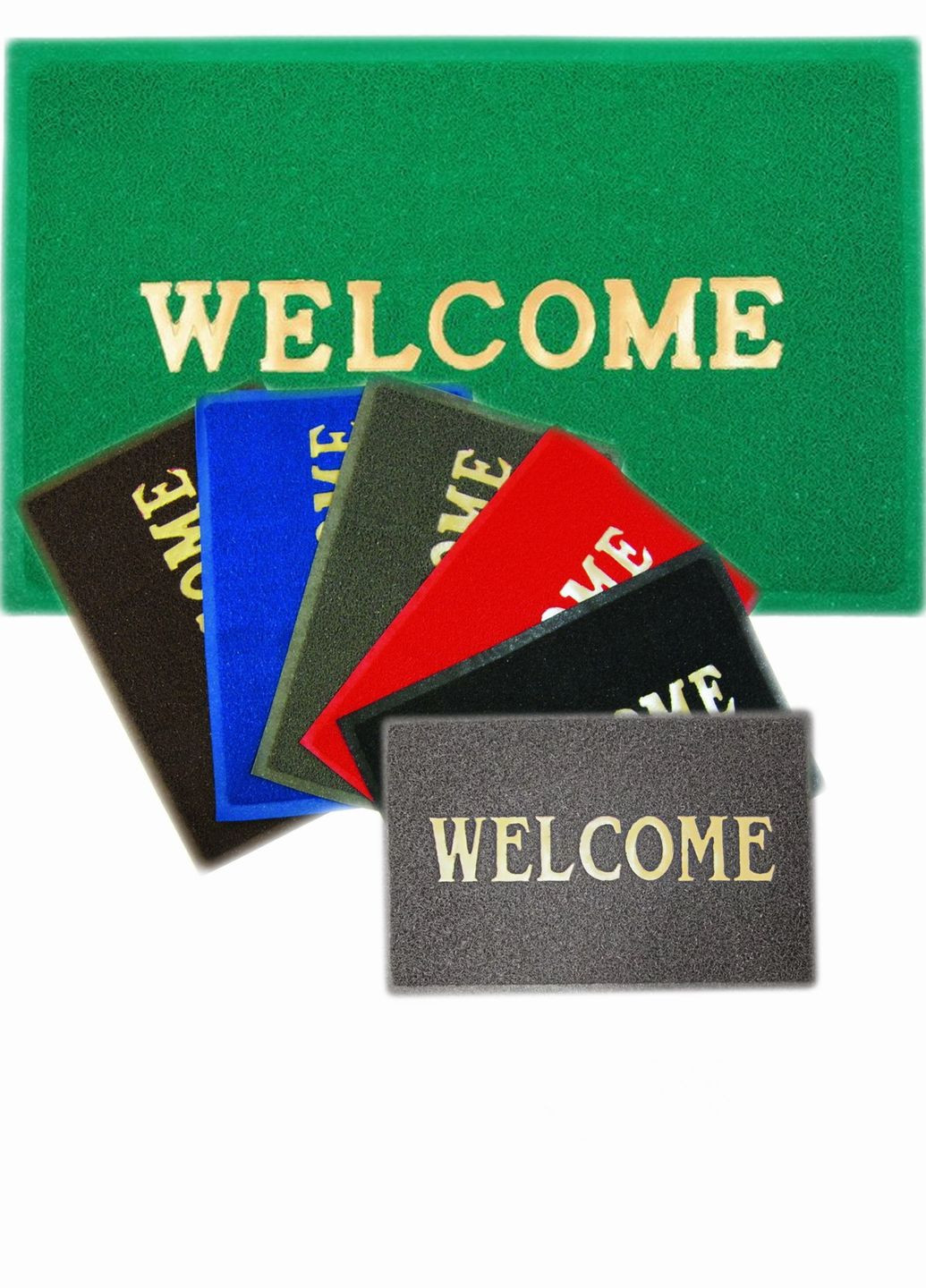 Коврик под дверь резиновый 38*58 WELCOM А475 No Brand (355684106)