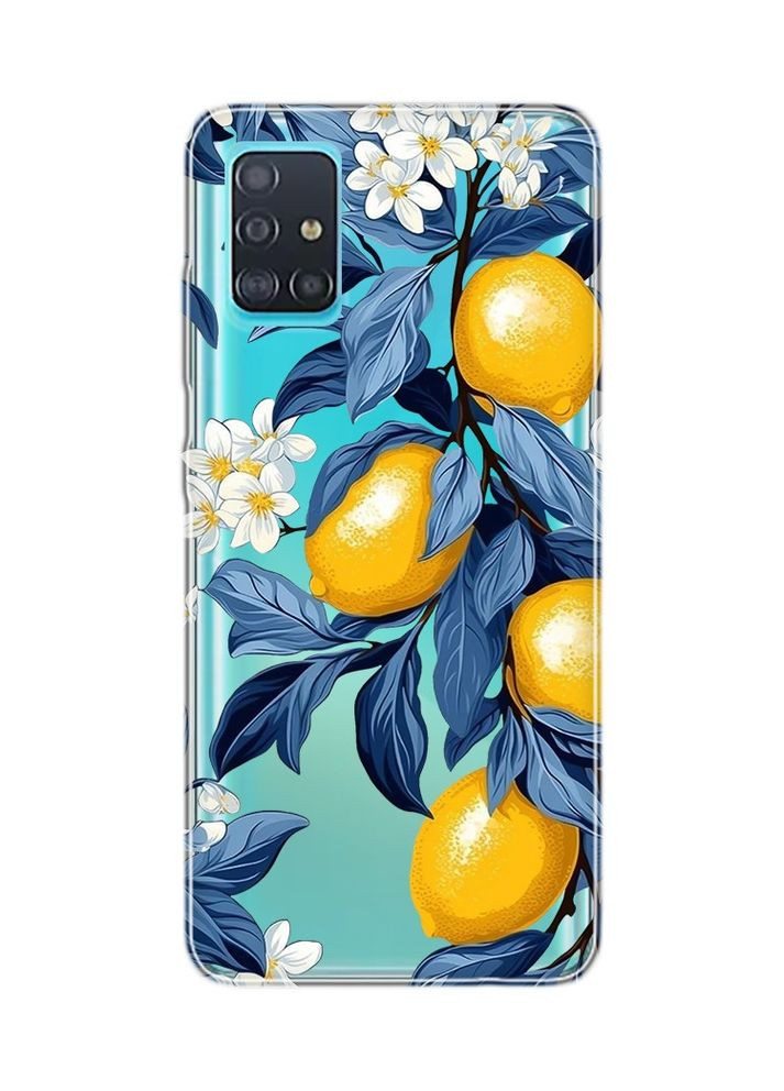 Прозорий чохол на Samsung Galaxy A51 Лимонне дерево (принт 417) Creative (361113185)
