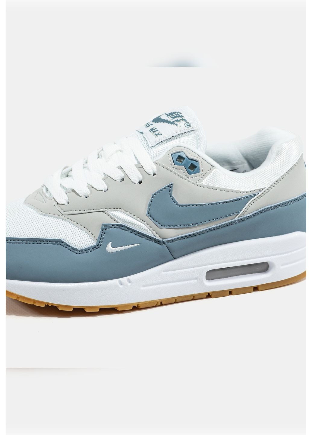Серые демисезонные кроссовки мужские nike No Brand Air Max 1