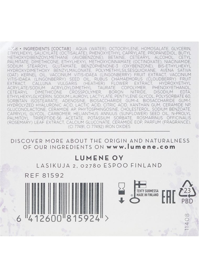 Крем для обличчя Nordic Ageless Radiant Youth Day Cream SPF30 50ml (558031-133695) Lumene (368616099)