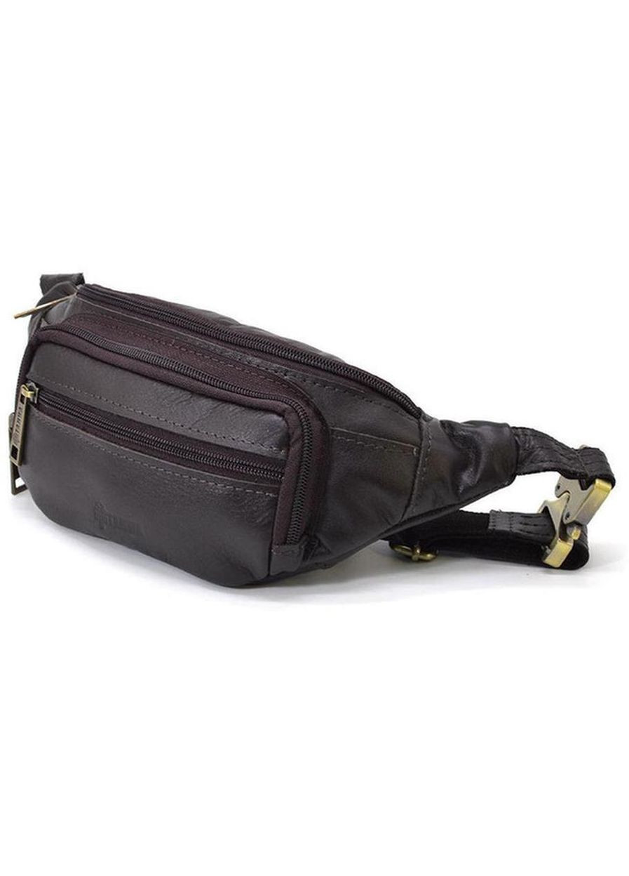 Спортивна сумка чоловіча на пояс через плече з натуральної шкіри Коричневий 35304 TARWA (352165915)