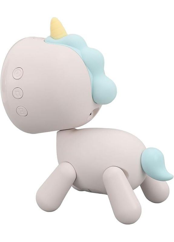 Дитячий будильник Единоріг світлодіодний нічник з цифровим дисплеєм, 6 мелодій та таймер XR-MM-C2305 No Brand (358936292)