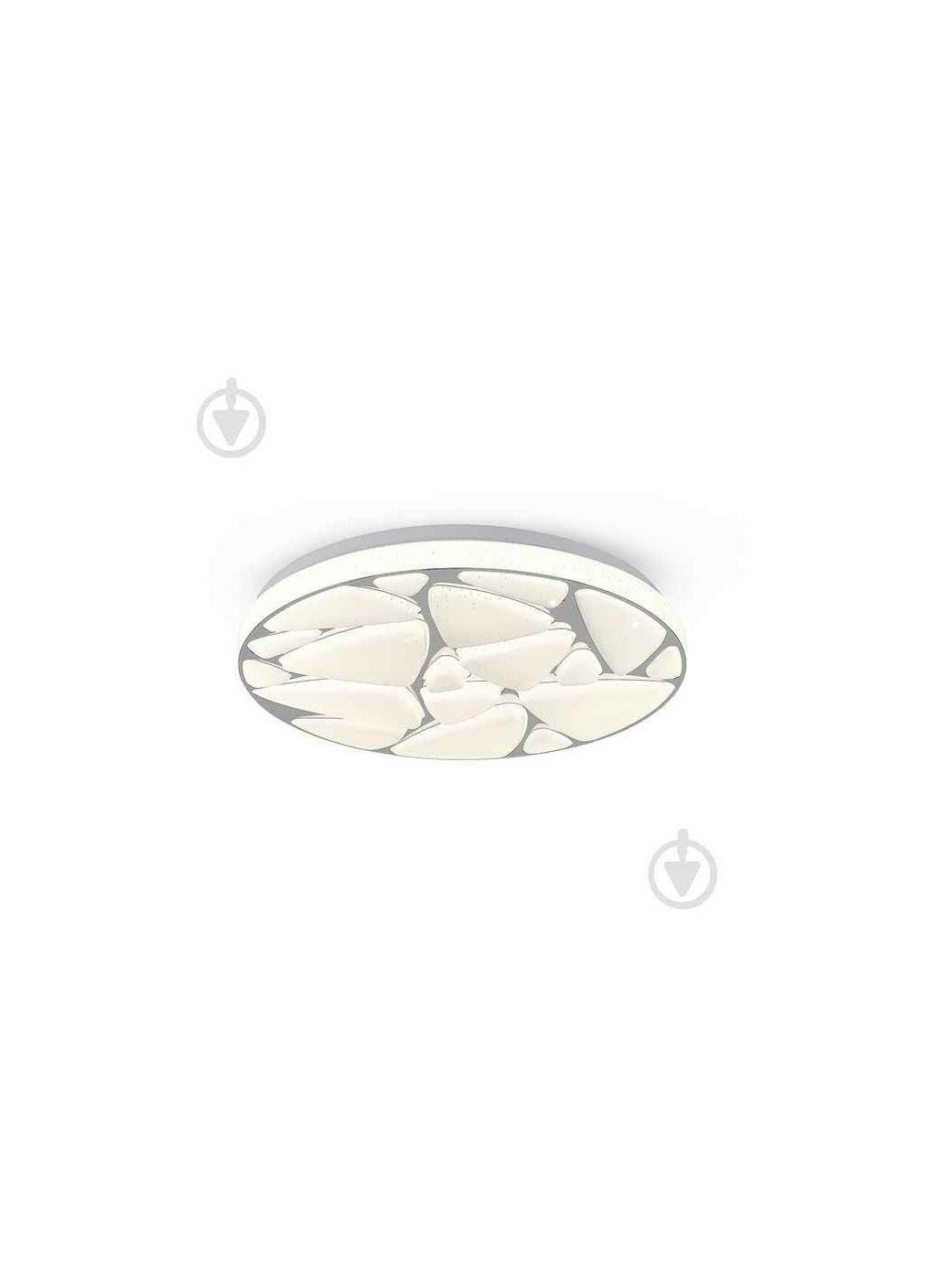 Світильник світлодіодний стельовий LED Rotondo з пультом ДУ 54W 6480Лм ∅380мм білий, метал/пластик Miorro (366546379)