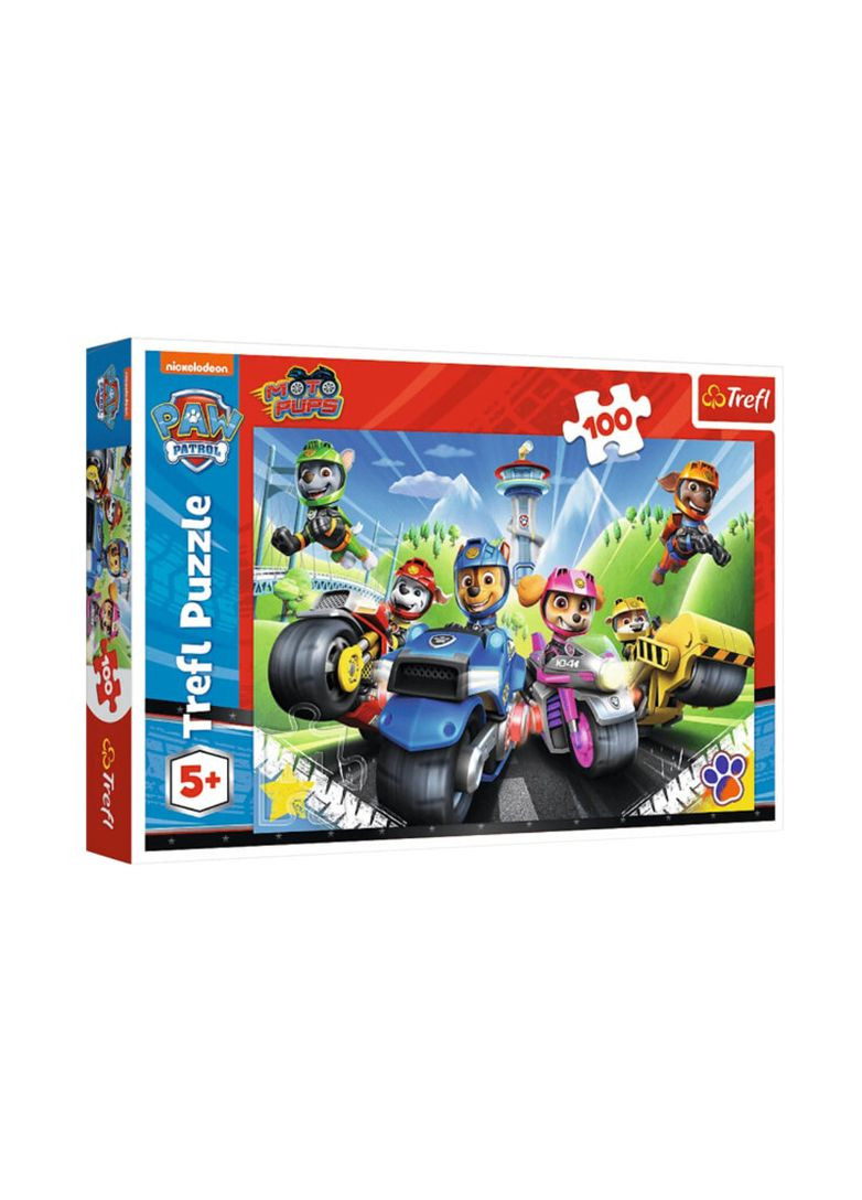 Пазлы – 100 элм. - 16430 "Щенячий патруль на мотоциклах", Trefl (362433220)