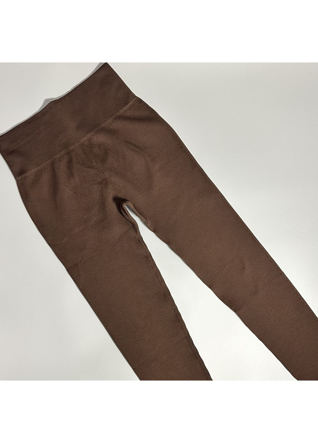 Спортивні легінси ( лосини для фітнесу) в рубчик, з пуш-ап ефектом No Brand (323139454)