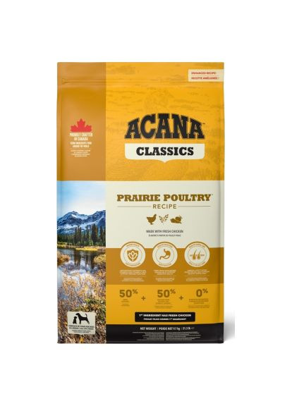 Сухий корм для собак (0064992560119) Acana Prairie Poultry 9.7 кг (370015866)
