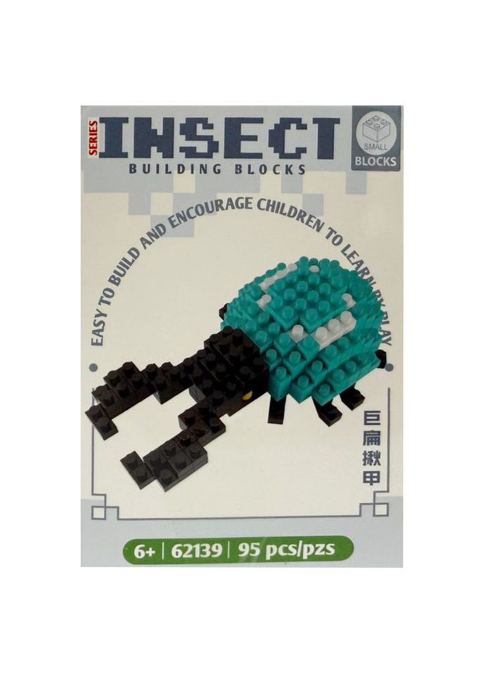 Детский конструктор "Насекомые" A62139, 95 деталей Bambi (365310109)