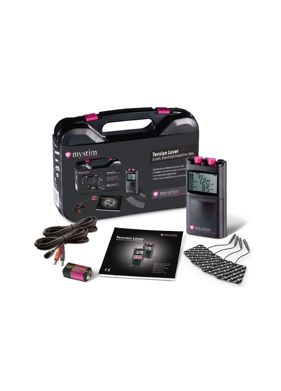 Електростимулятор Mystim Tension Lover, 2 канали, 7 програм, кнопкове керування No Brand (366878577)