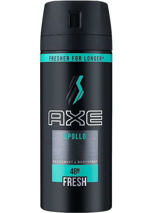Дезодорант "Аполло" для чоловіків Apollo Deodorant Body Spray 48H Fresh 150ml (115459-34441) Axe (368608921)