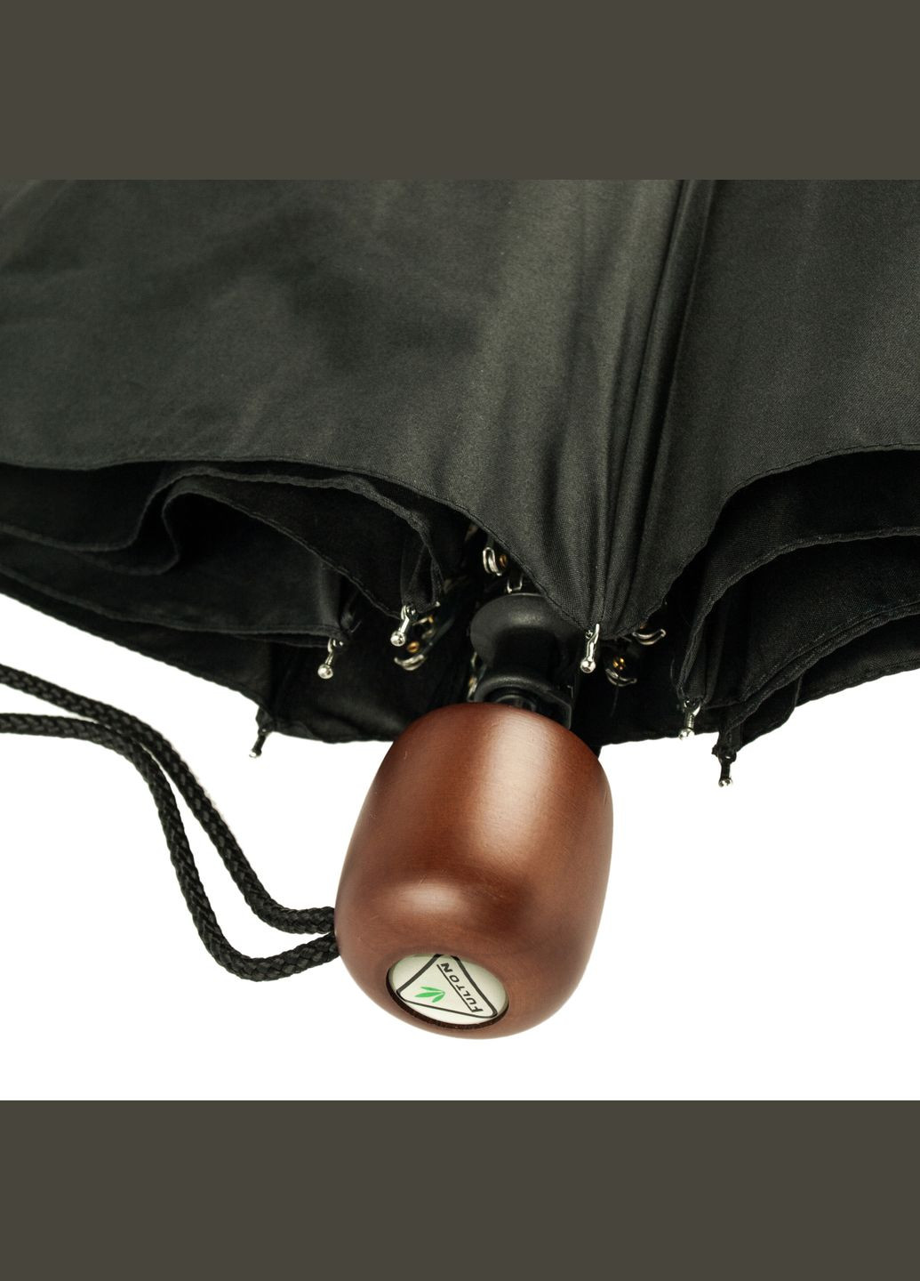 Чорна} парасолька універсальна l449-000274 stowaway deluxe-1 black Fulton (303400982)