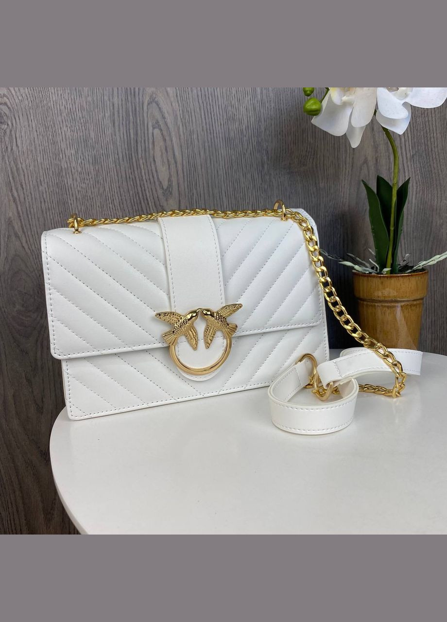 Женская сумочка Белый золото (1198ДКбз) No Brand сумка (341085619)